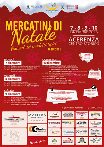 Acerenza - Mercatini di Natale - centro storico