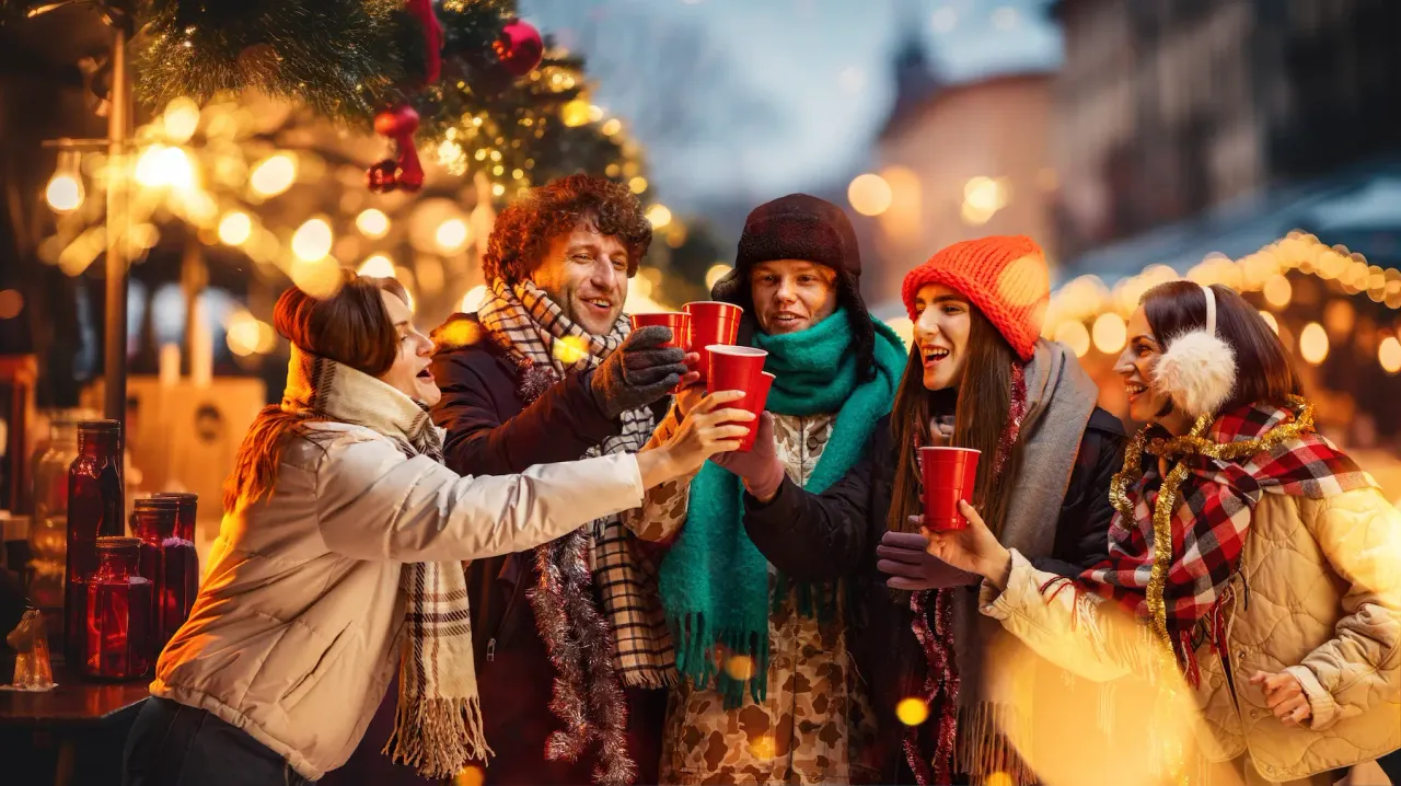 Gruppo di Amici ai Mercatini di Natale Gruppo di Amici ai Mercatini di Natale