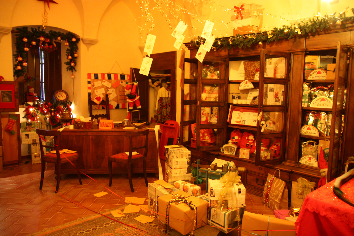 Presepe monumentale e Casa di Babbo Natale