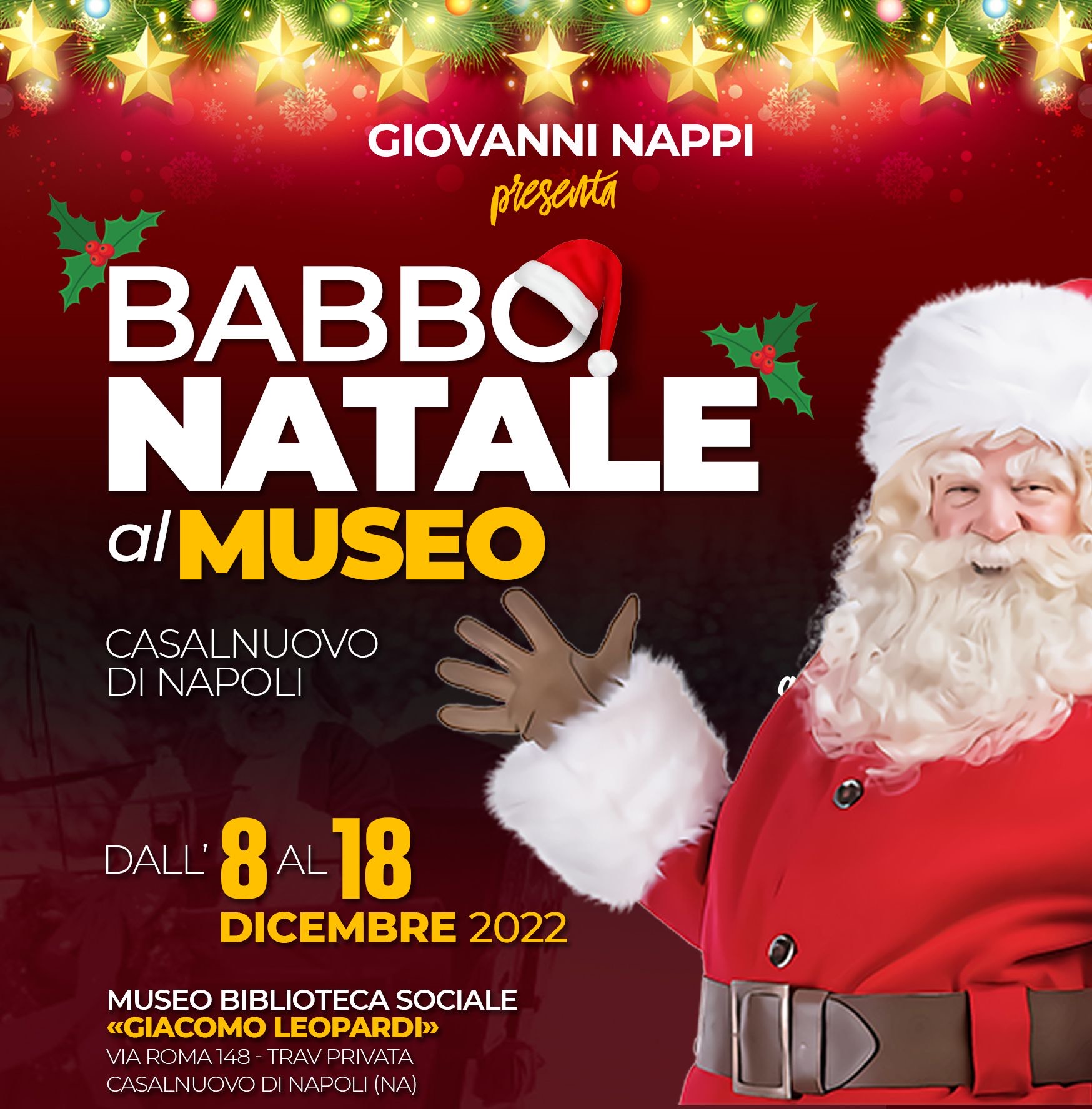 Casalnuovo di Napoli - Babbo Natale al Museo