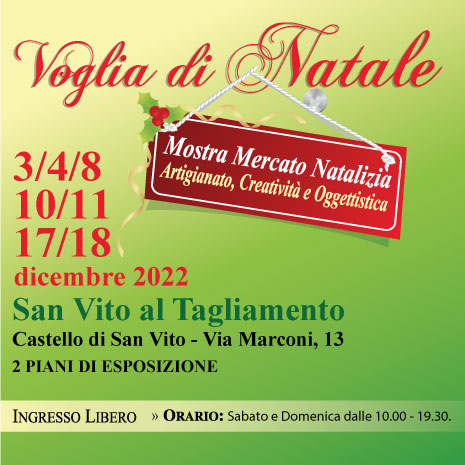 San Vito al Tagliamento - Voglia di Natale - Castello di San Vito, Via Marconi 13
