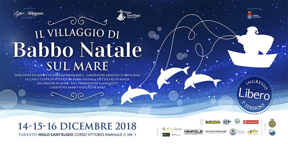 Il villaggio di Babbo Natale...sul mare